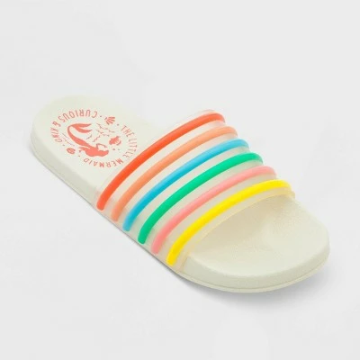 Girls' Disney The Little Mermaid Ariel Swim Slide Sandals - Disney Store 3 Girls' Disney The Little Mermaid Ariel Swim Slide Sandals - Disney Store