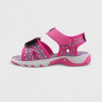 Toddler Girls' Disney Minnie Adventure Ankle Strap Sandals - Pink 3 Toddler Girls' Disney Minnie Adventure Ankle Strap Sandals - Pink