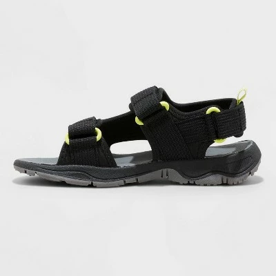 Boys' Corbin Sandals - Cat & Jack™ Black 3 Boys' Corbin Sandals - Cat & Jack™ Black