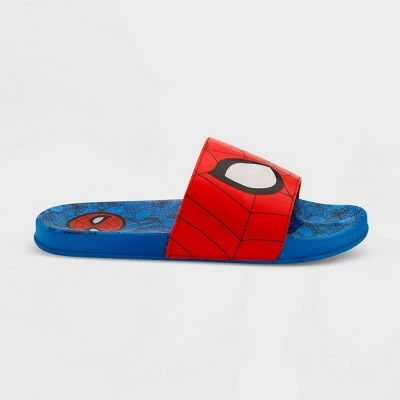 Boys' Marvel Spider-Man Swim Slide Sandals - Disney Store 4 Boys' Marvel Spider-Man Swim Slide Sandals - Disney Store - Image 2