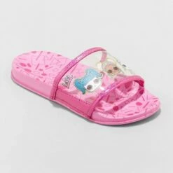 Girls' L.O.L. Surprise! Slip-On Slide Sandals - Pink -Kids' Shoes Official Shop unnamed file 4872