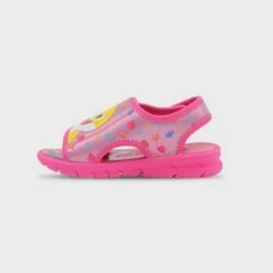 Toddler Girls' Baby Shark Ankle Strap Sandals - Pink