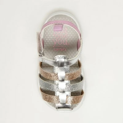 Just One You Made By Carter's Baby Gladys Metallic Sandals - Just One You® made by carter's 5 Just One You Made By Carter's Baby Gladys Metallic Sandals - Just One You® made by carter's - Image 3