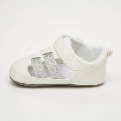 Baby Surprize by Stride Rite Kellyn Sandals - White 4 Baby Surprize by Stride Rite Kellyn Sandals - White - Image 2