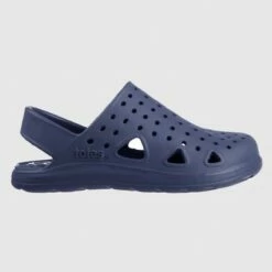 Toddler Totes Solbounce Pull-On Apparel Sandals - Navy 7-8