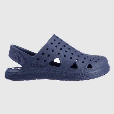 Toddler Totes Solbounce Pull-On Apparel Sandals - Navy 7-8 3 Toddler Totes Solbounce Pull-On Apparel Sandals - Navy 7-8