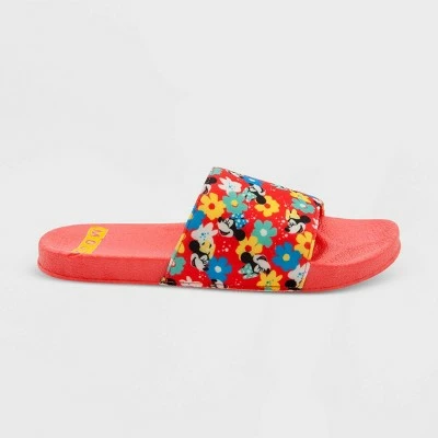Girls' Disney Minnie Mouse Swim Slide Sandals - Disney Store 4 Girls' Disney Minnie Mouse Swim Slide Sandals - Disney Store - Image 2