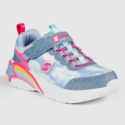 Girls' S Sport By Skechers Annalise Rainbow Shapes Print Apparel Sneakers - Blue -Kids' Shoes Official Shop unnamed file 510