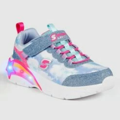 Girls' S Sport By Skechers Annalise Rainbow Shapes Print Apparel Sneakers - Blue -Kids' Shoes Official Shop unnamed file 512
