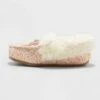 Toddler Girls' Medora Moccasin Slippers - Cat & Jack™ Pink