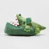Boys' Dylan Dinosaur Slippers - Cat & Jack™ Green