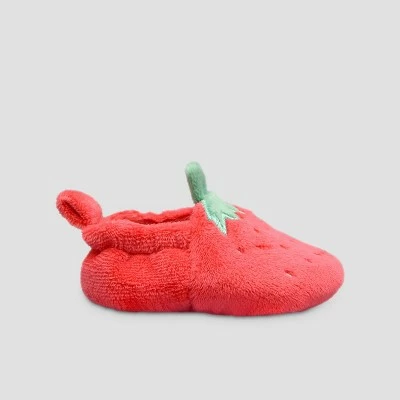 Just One You Made By Carter's Baby Girls' Strawberry Constructed Slippers - Just One You® made by carter's 0-3M 4 Just One You Made By Carter's Baby Girls' Strawberry Constructed Slippers - Just One You® made by carter's 0-3M - Image 2