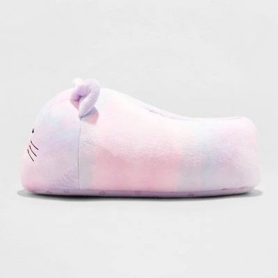 Girls' Sasha Cat Slippers - Cat & Jack™ Pink 3 Girls' Sasha Cat Slippers - Cat & Jack™ Pink