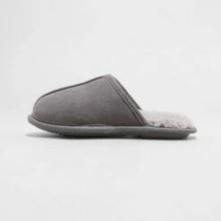 Boys' Ellis Scuff Slide Slippers - Cat & Jack⢠Gray