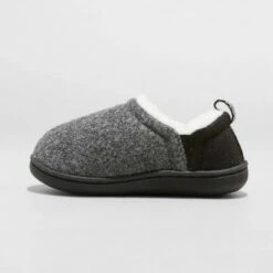 Toddler Boys' Fitzgerald Slippers - Cat & Jack™ Charcoal