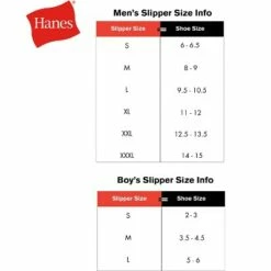 Hanes Boy's Marled Knit Jersey Clog Slipper 11 Hanes Boy's Marled Knit Jersey Clog Slipper -Kids' Shoes Official Shop unnamed file 5321