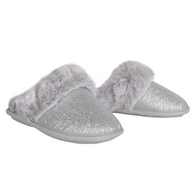 Jessica Simpson Girl's Micro-Suede Scuff Slippers 6 Jessica Simpson Girl's Micro-Suede Scuff Slippers - Image 4