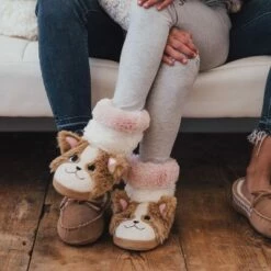 MUK LUKS Girl's Zoo Friends Slipper Bootie -Kids' Shoes Official Shop unnamed file 5352