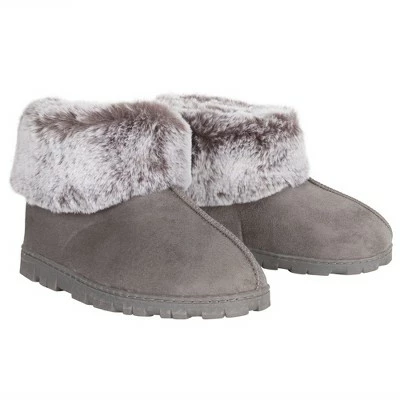 Jessica Simpson Girls Microsuede Super Soft Bootie Slippers with Indoor/Outdoor Sole 8 Jessica Simpson Girls Microsuede Super Soft Bootie Slippers with Indoor/Outdoor Sole - Image 6