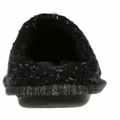 Rampage Girl's Fluffy And Cute Glitter Slippers With Knit Collar & Faux Fur Sock Detail -Kids' Shoes Official Shop unnamed file 5376