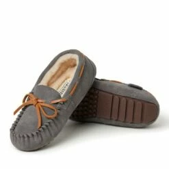 Fireside By Dearfoams Kid's Parke Genuine Shearling Moccasin 6 Fireside By Dearfoams Kid's Parke Genuine Shearling Moccasin -Kids' Shoes Official Shop unnamed file 5400