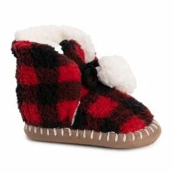 MUK LUKS Kid's Family Sherpa Bootie -Kids' Shoes Official Shop unnamed file 5409