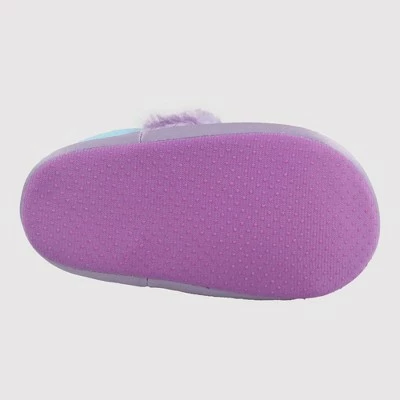Toddler Girls' Frozen Slippers - Purple 5 Toddler Girls' Frozen Slippers - Purple - Image 3