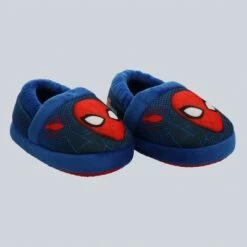 Toddler Boys' Marvel Spider-Man Light Up Slippers - Blue