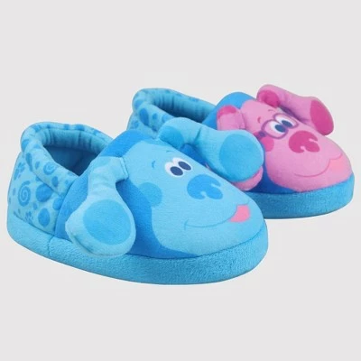 Toddler Girls' Nick Jr. Blues Clues Slippers Multicolor 3 Toddler Girls' Nick Jr. Blues Clues Slippers Multicolor