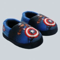 Toddler Boys' Marvel Avengers Light Up Slippers Blue -Kids' Shoes Official Shop unnamed file 5472