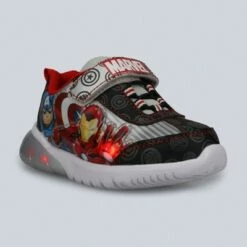 Toddler Boys' Marvel Avengers Apparel Sneakers - Black/Silver -Kids' Shoes Official Shop unnamed file 570
