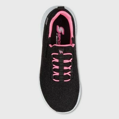 Girls' S Sport by Skechers Ada Slip-On Sneakers - Black 4 Girls' S Sport by Skechers Ada Slip-On Sneakers - Black - Image 2
