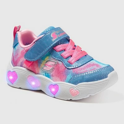 Toddler Girls' S Sport By Skechers Tallula Heart Print Apparel Sneakers - Blue 13 Toddler Girls' S Sport By Skechers Tallula Heart Print Apparel Sneakers - Blue - Image 11