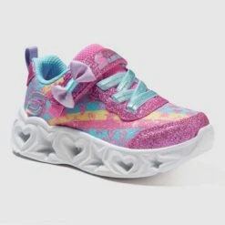 Toddler Girls' S Sport By Skechers Mae Star Print Apparel Sneakers - Pink -Kids' Shoes Official Shop unnamed file 710