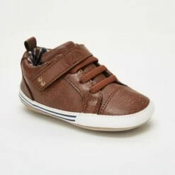 Baby Boys' Surprize by Stride Rite Lee Sneakers Mini Shoes - Brown -Kids' Shoes Official Shop unnamed file 736