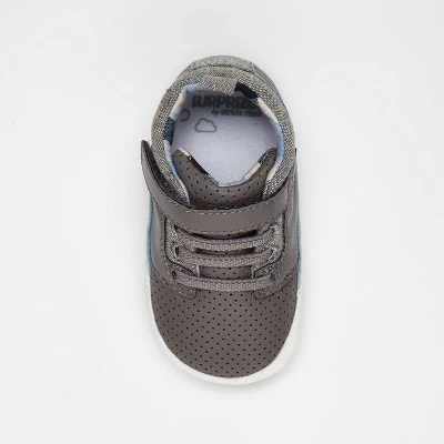 Baby Boys' Surprize by Stride Rite Ben Sneakers Mini Shoes - Gray 4 Baby Boys' Surprize by Stride Rite Ben Sneakers Mini Shoes - Gray - Image 2