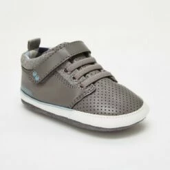 Baby Boys' Surprize by Stride Rite Ben Sneakers Mini Shoes - Gray 10 Baby Boys' Surprize by Stride Rite Ben Sneakers Mini Shoes - Gray -Kids' Shoes Official Shop unnamed file 827