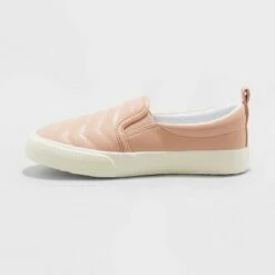 Girls' Nellie Slip-On Apparel Sneakers - Cat & Jack⢠Blush
