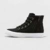 Boys' Adwin Lace-Up Apparel Sneakers - Cat & Jack™ Black