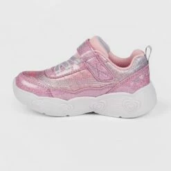 Toddler Girls' S Sport by Skechers Jaelyn Light-Up Apparel Sneakers Purple