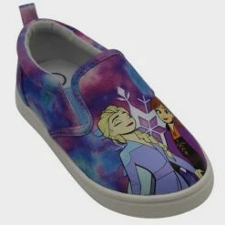 Toddler Girls' Frozen Twin Gore Slip-On Sneakers - Blue -Kids' Shoes Official Shop unnamed file 967