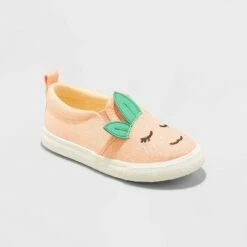 Toddler Girls' Vivian Fruit Print Slip-On Apparel Sneakers - Cat & Jack™ Orange 20 Toddler Girls' Vivian Fruit Print Slip-On Apparel Sneakers - Cat & Jack™ Orange -Kids' Shoes Official Shop unnamed file 988